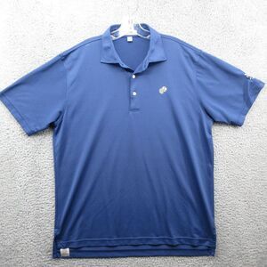Peter Millar Summer Comfort Polo Shirt Mens Large‎ Dice Logo